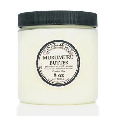 DR.ADORABLE Murumuru Organic Butter Refined 100% Pure 2oz 4 oz up to 12 Lb Free Shipping