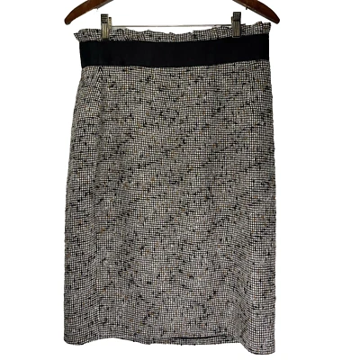 Falda de tweed Classiques Entier mezcla de lana para mujer talla 12 lápiz hasta la rodilla oficial Foto 1 de 4