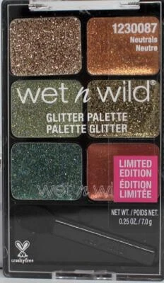 Wet n Wild Glitter Palette #1230087 Neutrals   Multi Shade Glitter Free S&H - Image 1 of 2