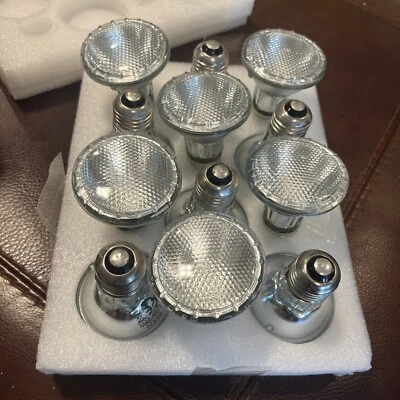 PAR20 Flood Light Bulbs 39W 120V Dimmable - 12 Pack E26 Base Warm White - Image 1 of 4