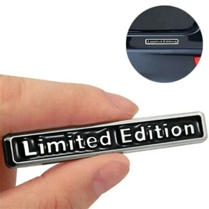 3D Metal Sticker Limited Edition Logo Emblem Badge Sticker Decal Car Accessories - Picture 1 of 13