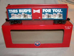 Lionel 2128110 This Bud's for you Woodside Beer Reefer O 027 MIB 2021 New Sealed - Picture 1 of 9