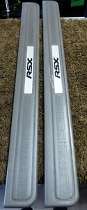 02-06 Acura RSX Front Left & Right OEM Door Scuff Plate Trim Panel Molding PAIR  - Picture 1 of 7