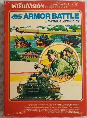 Armor Battle Intellivision by Mattel Electronics Game - Image 1 of 4
