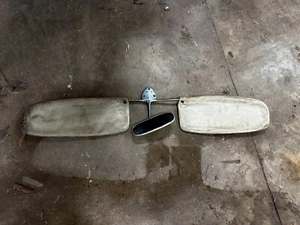 1958-1964 Volkswagen Bug German Beetle Sun Visor Beetle & Rear View Mirror - Picture 1 of 9