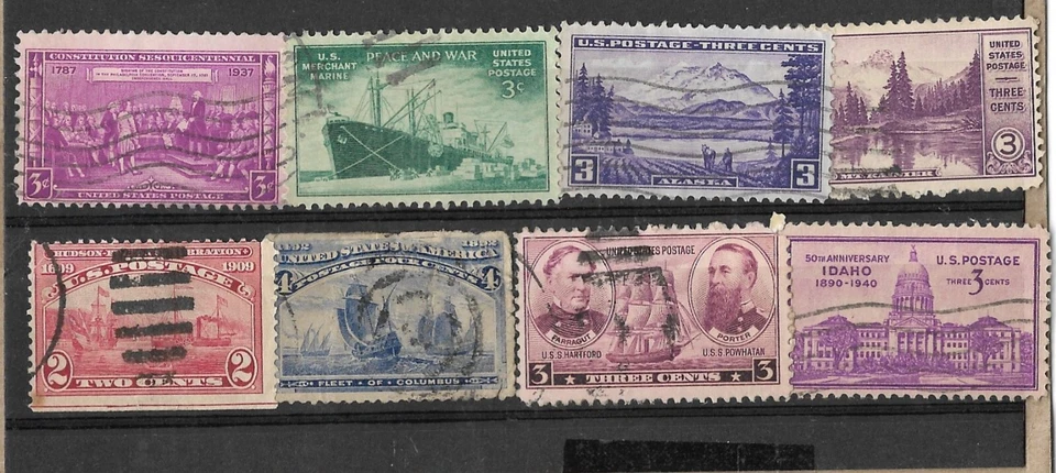 US Stamps Commemoratives Used - Image 1 of 1