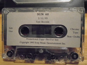 RARE PROMO Sun 60 DEMO CASSETTE TAPE Only FAR CRY Dave Navarro jane's addiction - Picture 1 of 2