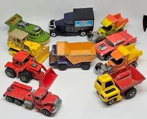 Vintage Hotwheels Matchbox Lesney Superfast Lot Of 10 Cars - Nothing Past 1970's - Picture 1 of 6