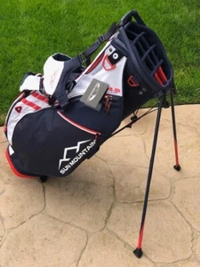 Sun Mountain 4.5LS Stand Bag with 14 Way Divider Top "New" USA Red White & Blue - Picture 1 of 21