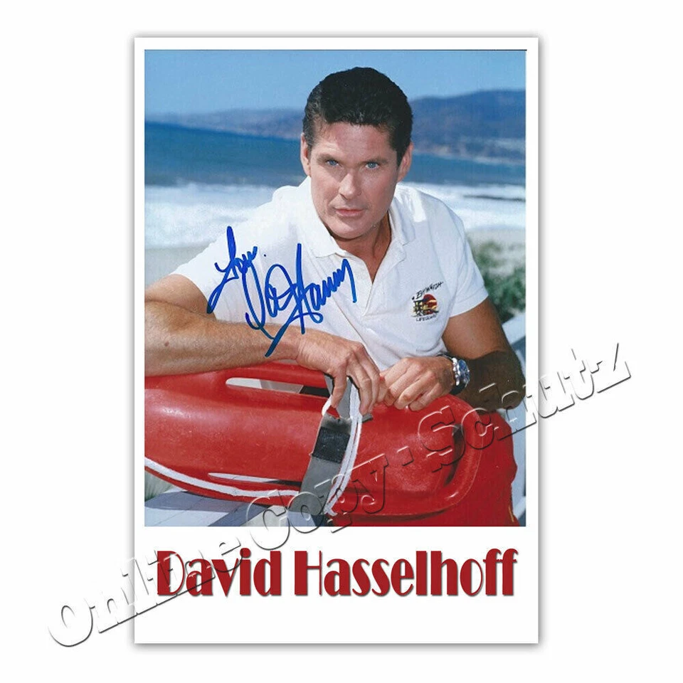 David Hasselhoff in Baywatch  | Autogrammfoto - Bild 1 von 1