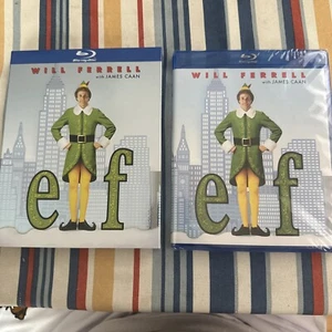 Elf Blu-ray Movie Bluray - Lenticular Slipcover - New Sealed - Picture 1 of 2