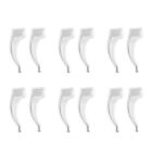 20 Pairs of Silicone Ear Hook Glasses Ear Grips - Secure Your Eyeglasses