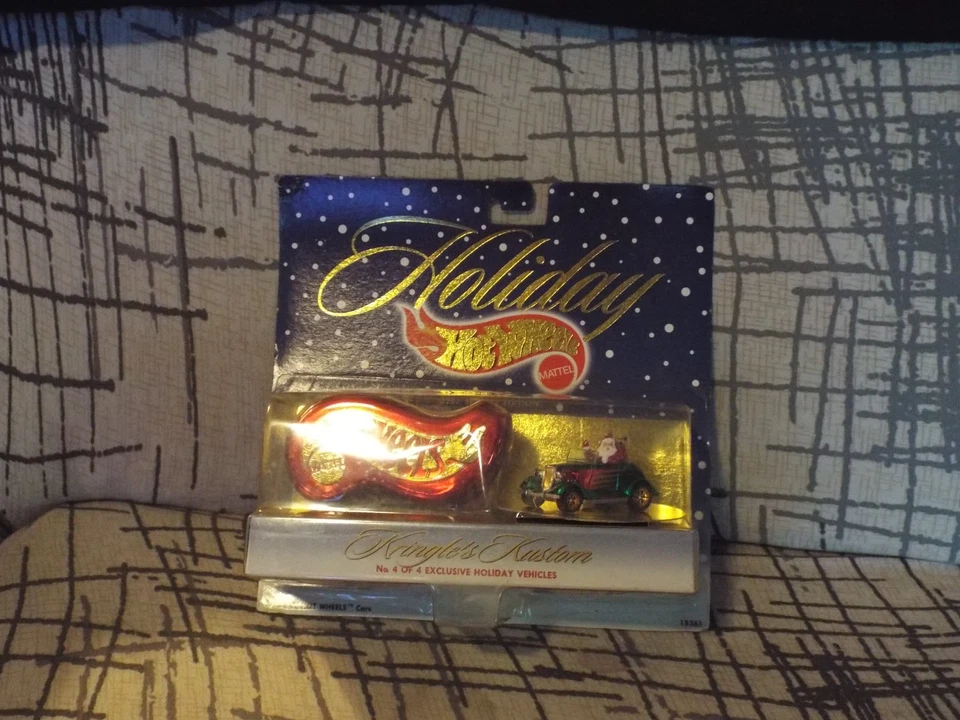 Holiday Hot Wheels Mattel 1997 edición especial Kringles Kustom 4 de 4 Foto 1 de 4