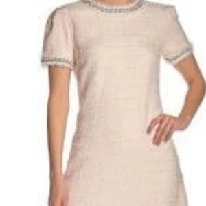 Vestido BETSEY Johnson Tweed Princesa Rosa Talla 10 - Imagen 1 de 8