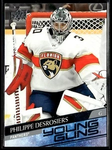 2020-21 Upper Deck #465 Philippe Desrosiers French - Picture 1 of 2