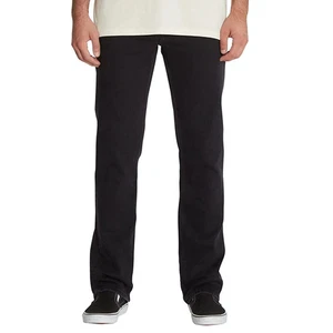 Pantalones de mezclilla Volcom Solver para hombre calce moderno negros - nuevos (BKO) - Imagen 1 de 27