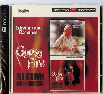 RON GOODWIN- Gypsy Fire & Rhythm And Romance 2-CD NEW 60s 70s Easy Studio 2  - Image 1 of 2