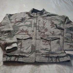 Weatherby Performance Hunting Jacket XL Wool Blend Camo Heavy HTF Mackinaw - Picture 1 of 16