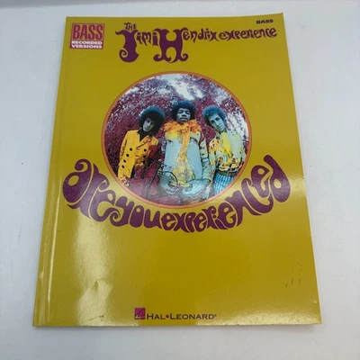 The Jimi Hendrix Experience Are You Experienced Bass Guitar Tab Book Hal Leonard - Imagem 1 de 4