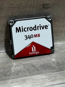 Iomega Microdrive 340MB CompactFlash CF+ Type II IBM Vintage Rare - Bild 1 von 2