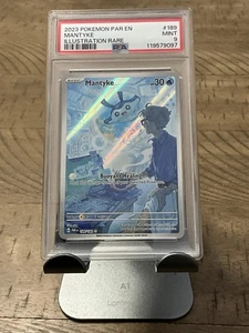 Mantyke 189/182 PSA 9 Illustration Rare 2023 Pokemon Paradox Rift EN Englisch - Bild 1 von 2