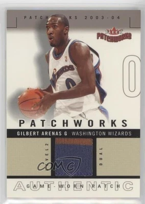 Parche Fleer Patchworks 2003-04 nivel 2/100 Gilbert Arenas #PW-GA Foto 1 de 2