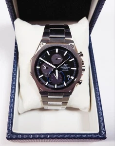 CASIO EDIFICE EQB-1100YD-1AJF Chronograph Tough Solar Analog Men's Watch Working - Picture 1 of 5