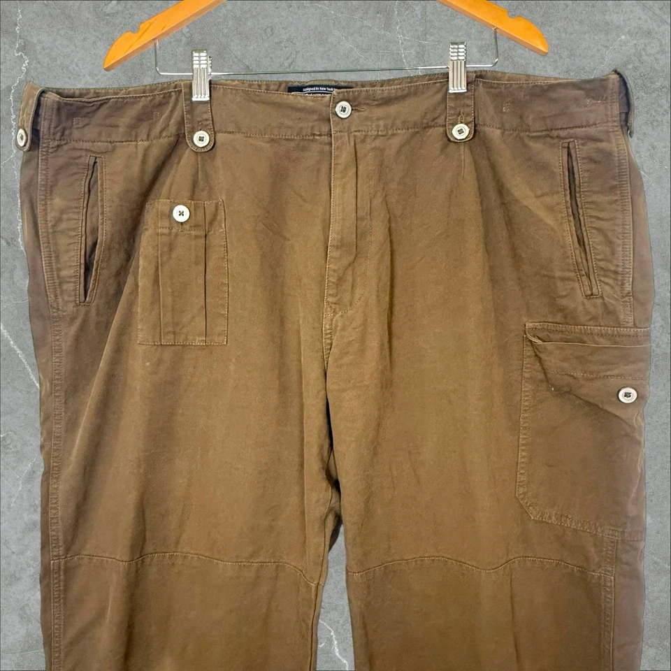 Pantalones cargo del ejército británico The J. Peterman Company pantalones utilitarios de safari para hombre 44 Foto 1 de 4