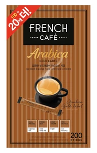 Caffè Francese Arabica Etichetta Oro Miscela Caffè Istantaneo (200 bastoncini) - Foto 1 di 12