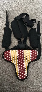 Babyschale Bezug mit Sternenmuster und verstellbaren Gurten - Bild 1 von 3