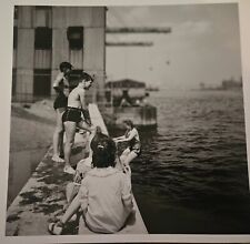 1942 River Swimming Kids  Lower East Side MANHATTAN New York City 8x10 Photo NYC