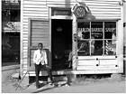 Harlem Barber Shop located Main Street Oxford North Carolina 1939 Old Photo