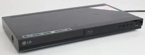 LG Blu-ray Disc HDMI Full HD DVD player BP120 External HDD Playback No Remote - Picture 1 of 4