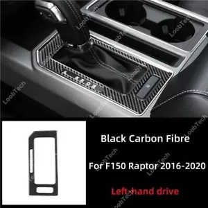 Gear Shift Panel Decal For Ford F150 16- Carbon Fiber Stick Protect Trim Cover A - Imagen 1 de 8