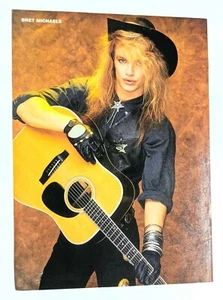 POISON / BRET MICHAELS / MAGAZINE FULL PAGE PINUP POSTER CLIPPING (24) - Picture 1 of 1