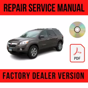 Saturn Outlook 2007-2012 Factory Repair Manual - Picture 1 of 1