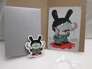 Andrew Bell SERVANT OF KALI Dunny PRINT 5" x 7" Numbered plus rare Sticker - Picture 1 of 12