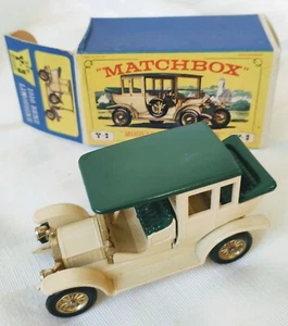 Matchbox Models of Yesteryear Y-3 1910 Benz Limousine OVP - Bild 1 von 4