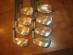 Bullet Invincible II .444 Golf Iron Set Blades 3-9, SW Steel Stiff "EXCELLENT" - Picture 1 of 13