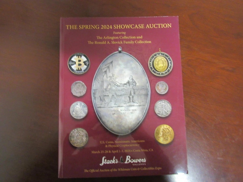 Stack Auction 2024 Catalog. U S Coins and Medals. - Image 1 of 1