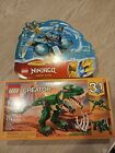 Lego Lot: Mighty Dinosaurs 31058 +71778 Ninjago Nya's Dragon Power Drift New