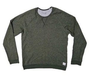 Paul Smith Sweatershirt Small Mens Green Cotton Light Top Sweater Raglan Sleeve - Picture 1 of 15