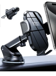 Car Phone Holder, 2024 Air Vent/Dashboard/Windscreen Phone Holder for Cars - Zdjęcie 1 z 6