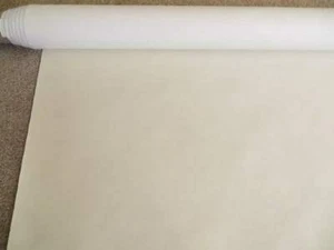 John Lewis Fire Retardant Curtain Interlining Fabric Cream 1.8m CLEARANCE - Picture 1 of 5