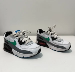 Nike Air Max 90 Leather, Größe 11C, Kinder / Kids White Stadium Green Sneaker - Bild 1 von 9