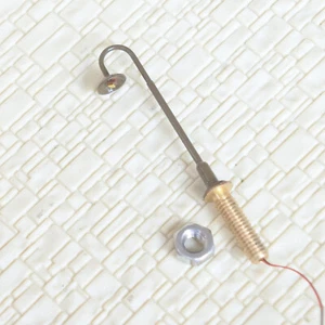 5 x N scale LED street light model train path lamppost station lamp post #705nBR - Picture 1 of 5