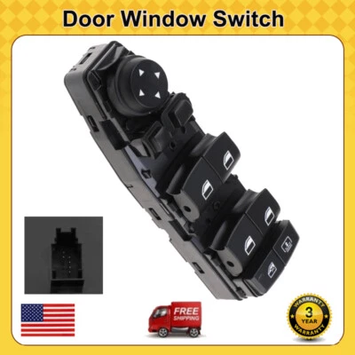 Interruptor de ventana principal del lado del conductor 61319179915 para BMW 528I 535D 535I 640I M5 M6  Foto 1 de 4