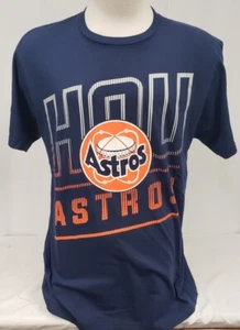 Brand New Houston Astros MLB Short Sleeve Shirt - Ring Spun Soft - Picture 1 of 2