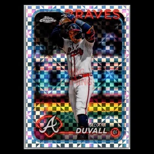 Adam Duvall X-Fractor 2024 Topps Chrome Update Atlanta Braves #USC165 - Picture 1 of 2