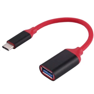 15cm Aluminum Alloy Head USB-C / Type-C 3.1 Male to USB 3.0 Female OTG Converter - Picture 1 of 5